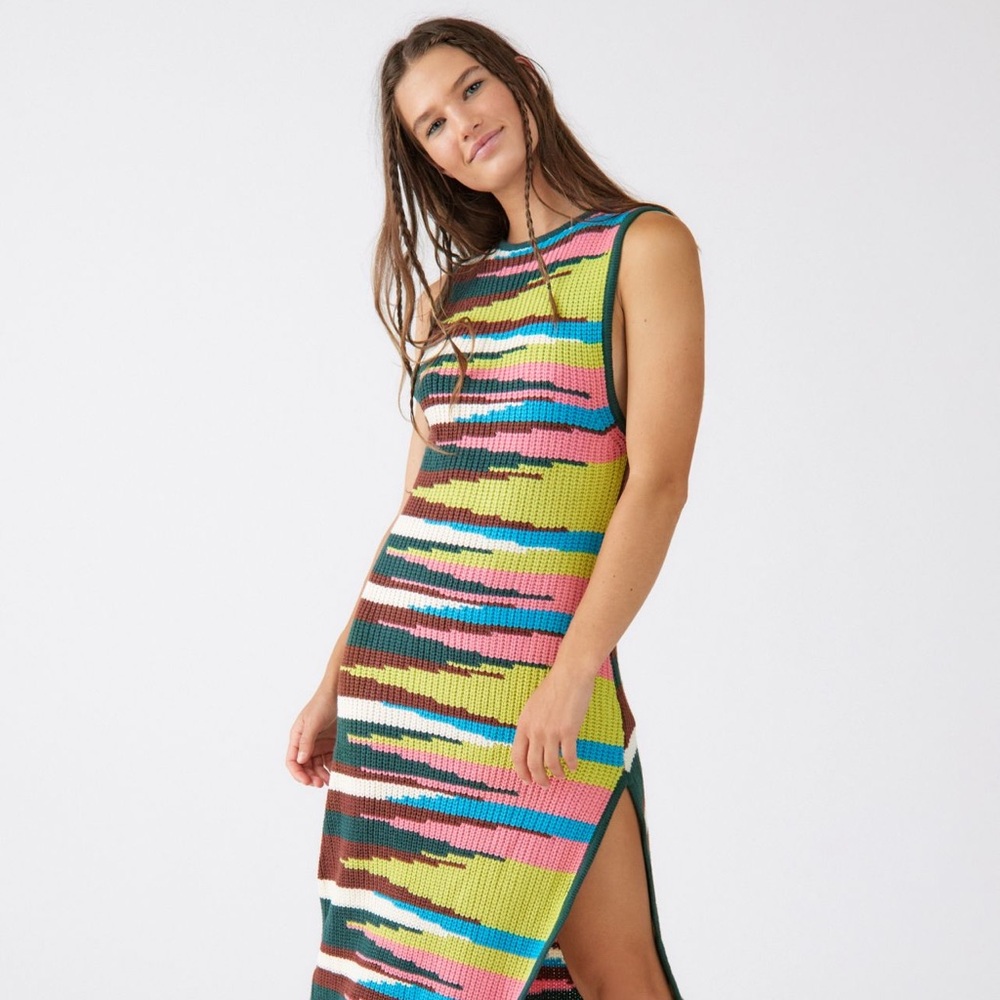 UO Simone Sweater Midi Dress M/L - Picture 6 of 9